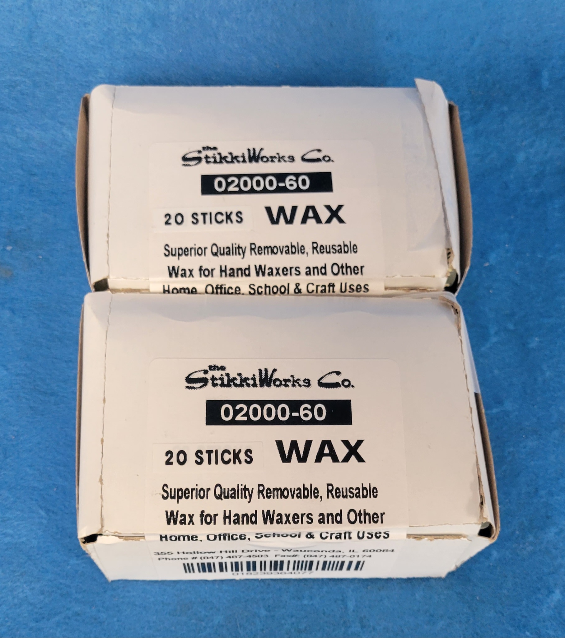 (image for) STIKKI WAX 20 STICKS 2 BOXES LECTRO-STIK WAX REPLACEMENT